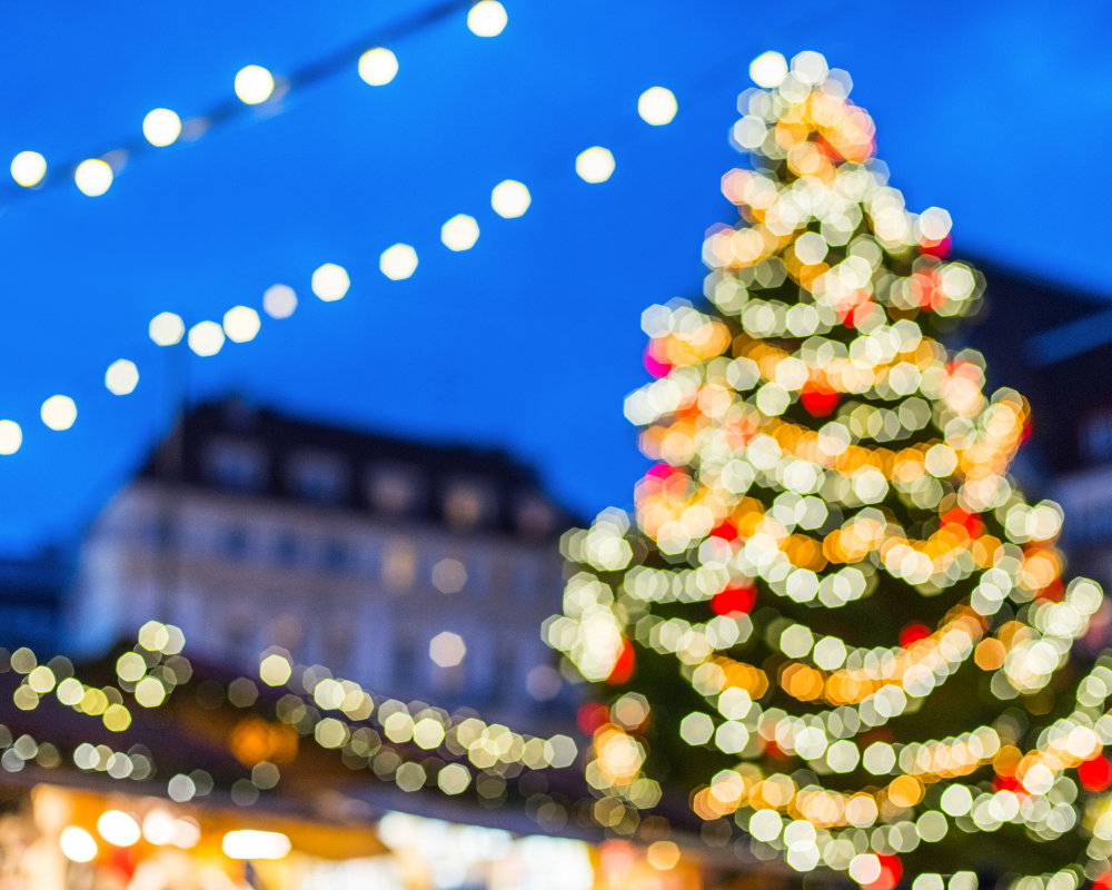 planes navidad con niños- luces